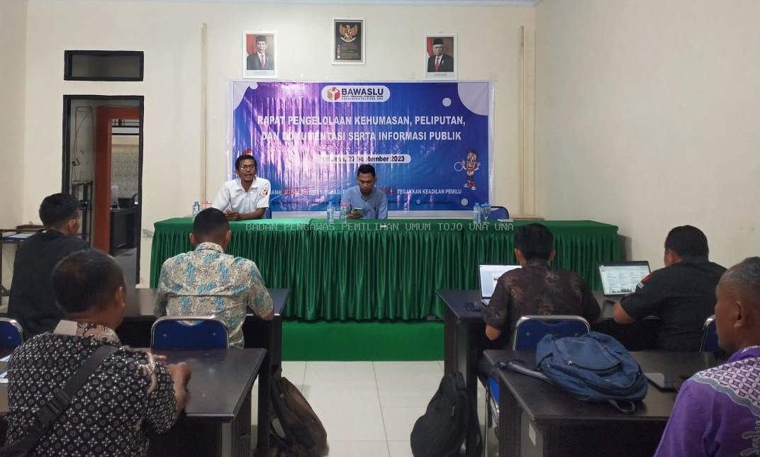 Buka Rapat Kehumasan, Taufik ; kita harus manfaatkan itu untuk menaikkan tren lembaga kita