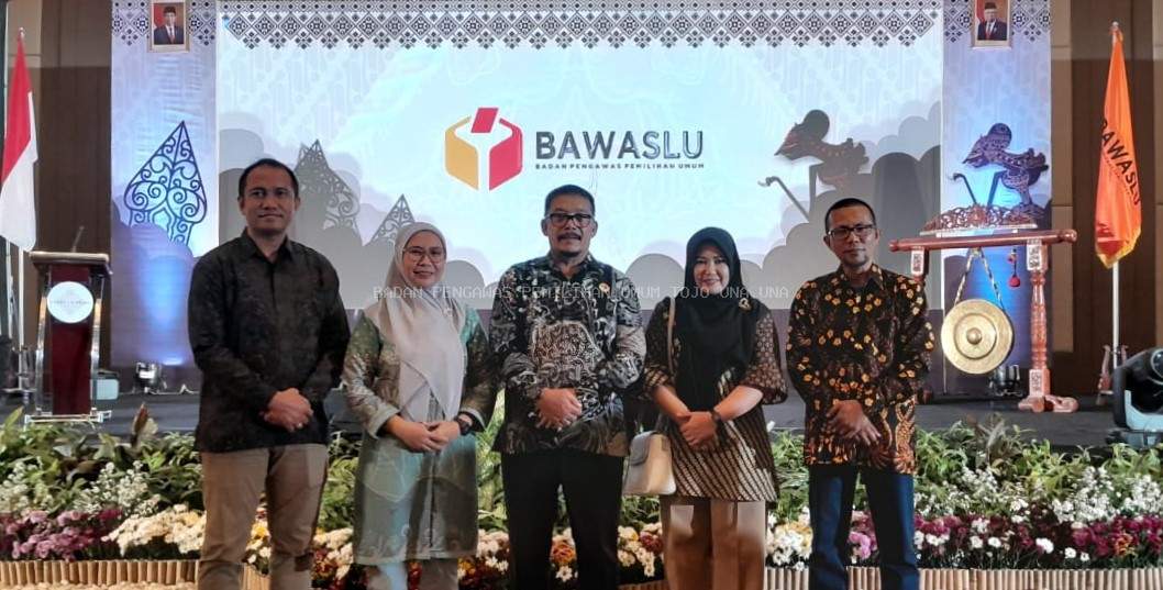 Bawaslu Touna Hadiri RAKORNAS Dan Launching SIJARI HUBAL