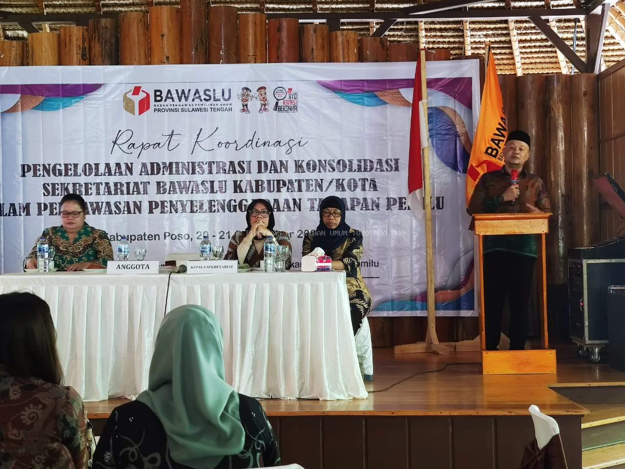 Konsolidasi Bawaslu Se- Sulteng, Ivan Yudharta Tekankan 7 Poin Penting