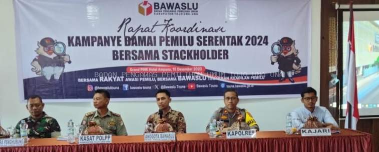 Buka Rakor Kampanye Damai, Gafril : Demokrasi kedepankan kedamaian