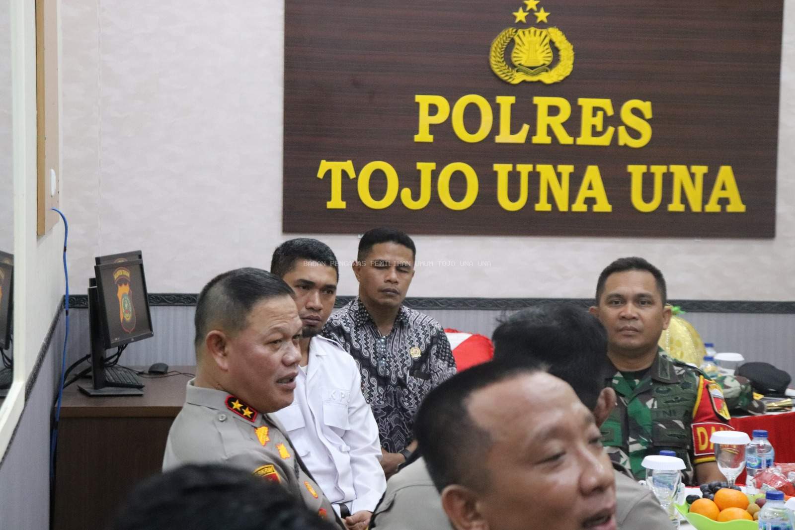 Anggota Bawaslu Hadiri Pertemuan Forkopimda Bersama Kapolda Sulteng
