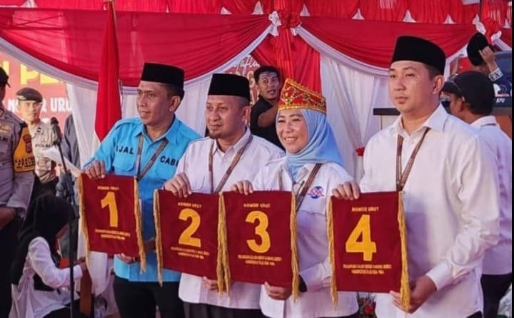 Paslon Pilkada Touna 2024