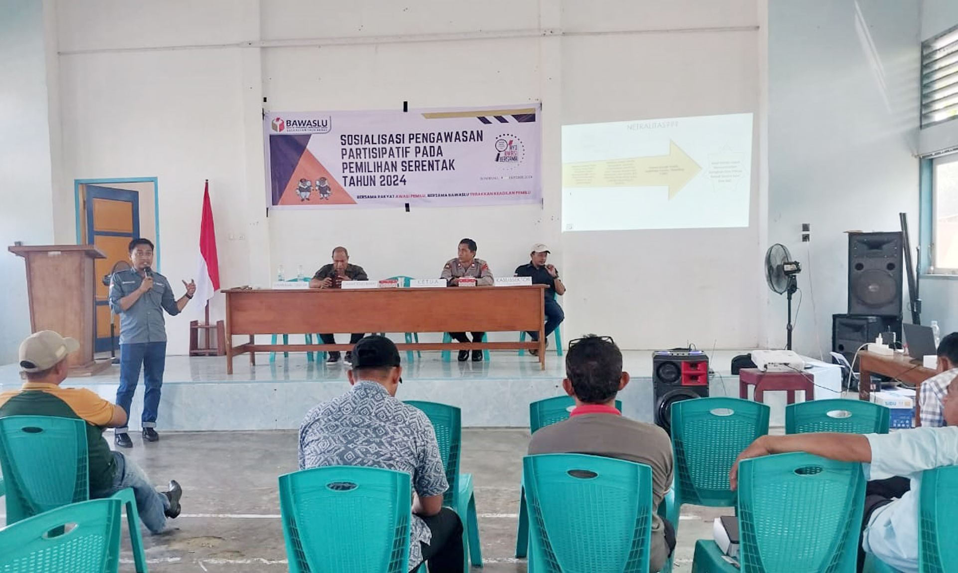 Ketua Panwascam Tojo Barat