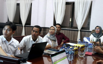 Pimpinan Bawaslu Touna, Kunjungi Ke Pemda Touna