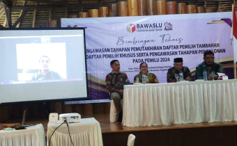 Bawaslu Touna Hadiri Rakor Data Pemilih, Nasrun Ingatkan Hal Ini Potensi 80 Ribu Pemilih Non KTP El Di Sulteng