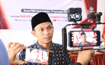 Bawaslu Touna Sosialisasi Perbawaslu dan Non Peraturan di Hadapan Parpol dan ASN