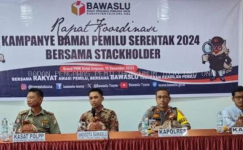 Buka Rakor Kampanye Damai, Gafril : Demokrasi kedepankan kedamaian