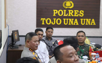 Anggota Bawaslu Hadiri Pertemuan Forkopimda Bersama Kapolda Sulteng