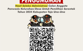 Pengumuman Seleksi Administrasi Calon PKD Pilkada 2024