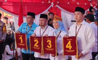 Paslon Pilkada Touna 2024