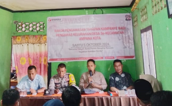 Ketua Panwascam Ampana Kota